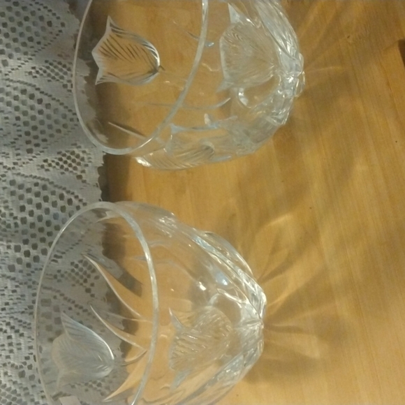 Crystal tulip bowl - Picture 2 of 4